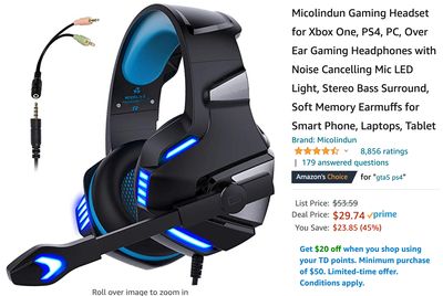 Amazon Canada Deals: Save 45% on Gaming Headset + 35% on Kids Knee Pad Elbow Pads + More Offers