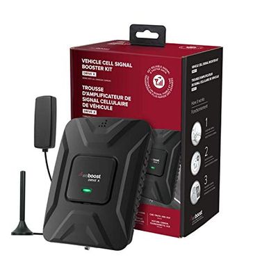 weBoost Drive X (655021) Vehicle Cell Phone Signal Booster | Car, Truck, Van, or SUV | U.S. Company | All Canadian Carriers - Bell, Rogers, Telus & More | ISED Approved $427.96 (Reg $499.00)