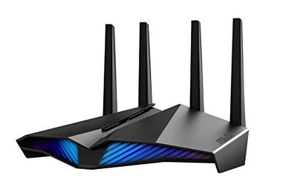 ASUS AX5400 WiFi 6 Gaming Router (RT-AX82U) - Dual Band Gigabit Wireless Internet Router, Aura RGB, Gaming & Streaming, AiMesh Compatible, Included Lifetime Internet Security $249.99 (Reg $279.99)