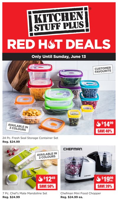 Kitchen Stuff Plus Red Hot Deals Flyer June 7 to 13