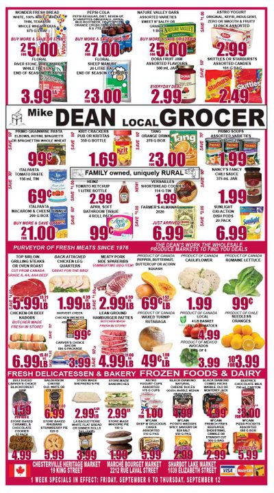 Mike Dean's Super Food Stores Flyer September 6 to 12