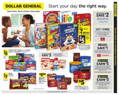 Dollar General Weekly Ad Flyer June 6 to June 12