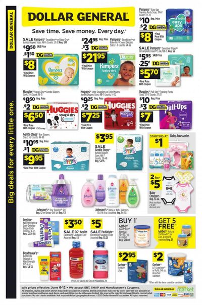 Dollar General Weekly Ad Flyer June 6 to June 12