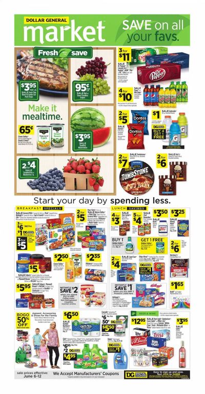 Dollar General (NC) Weekly Ad Flyer June 6 to June 12