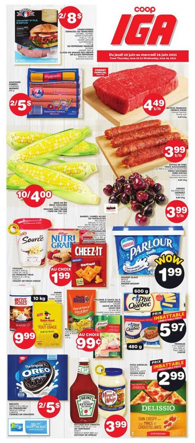 Coop IGA Flyer June 10 to 16