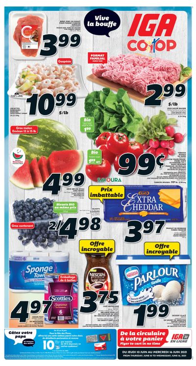 IGA (NB) Flyer June 10 to 16 IGA (NB) Flyer June 10 to 16