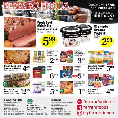 Ferraro Foods Flyer June 8 to 21