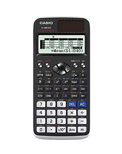 Casio FX-991EX Engineering/Scientific Calculator, Black, 3" x 6.5" x 0.4" $20 (Reg $28.96)