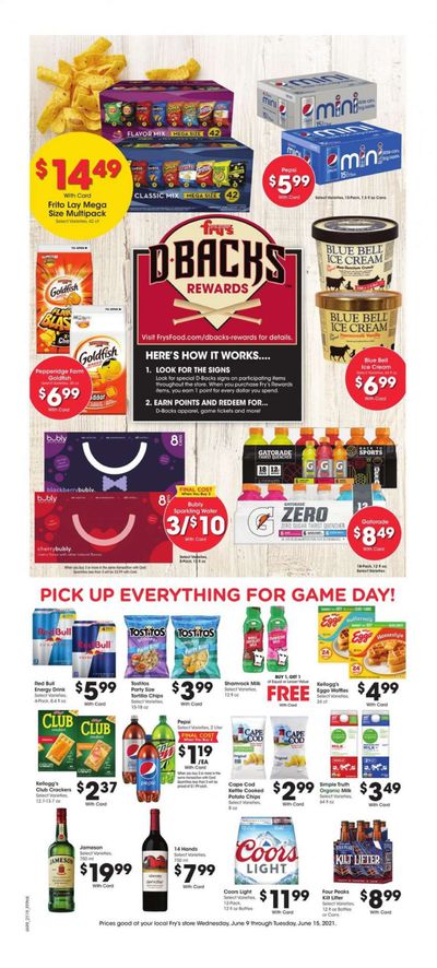 Fry’s (AZ) Weekly Ad Flyer June 9 to June 15
