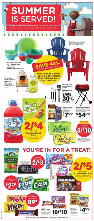 Baker's (NE) Weekly Ad Flyer June 9 to June 22