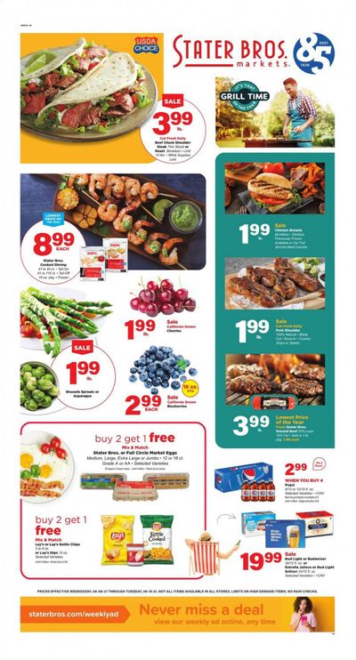 Stater Bros. (CA) Weekly Ad Flyer June 9 to June 15