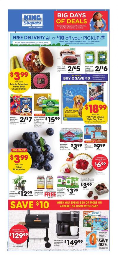 King Soopers (CO) Weekly Ad Flyer June 9 to June 15