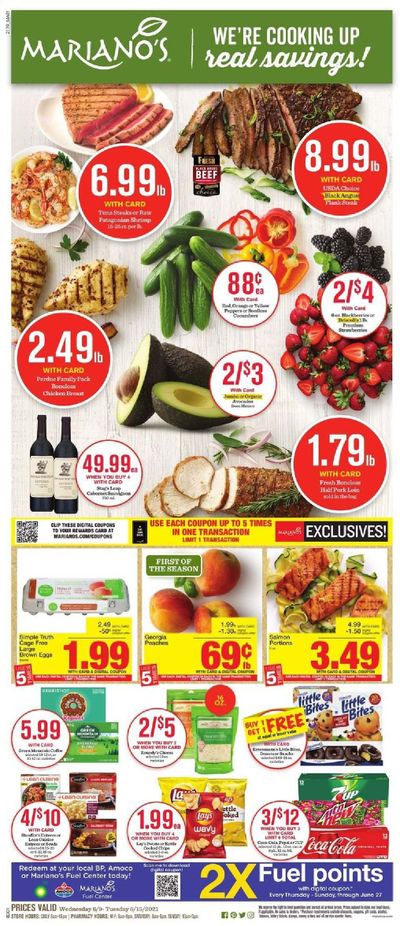 Mariano’s Weekly Ad Flyer June 9 to June 15