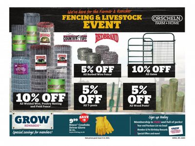 Orscheln Farm and Home (IA, IN, KS, MO, NE, OK) Weekly Ad Flyer June 9 to June 13