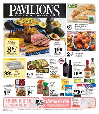 Pavilions (CA) Weekly Ad Flyer June 9 to June 15