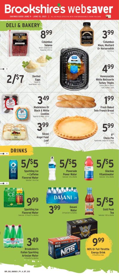 Brookshires (AR, LA, TX) Weekly Ad Flyer June 9 to June 15