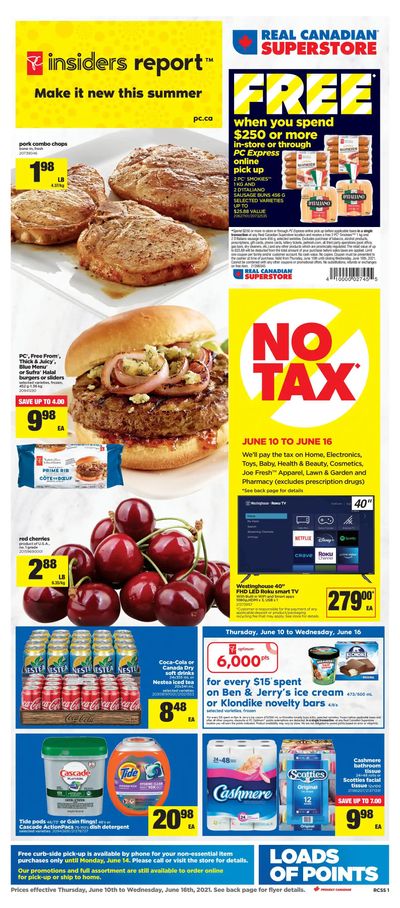Real Canadian Superstore (ON) Flyer June 10 to 16
