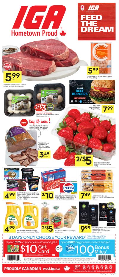 IGA (SK, MB, and ON) Flyer June 10 to 16