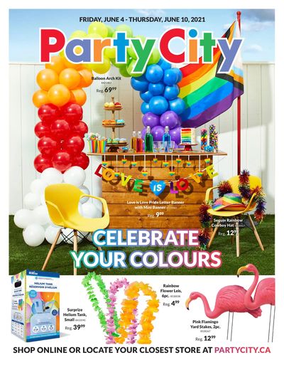 Party City Flyer June 4 to 10