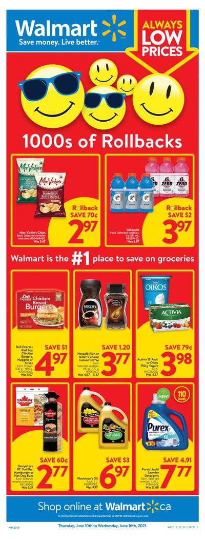 Walmart (West) Flyer June 10 to 16