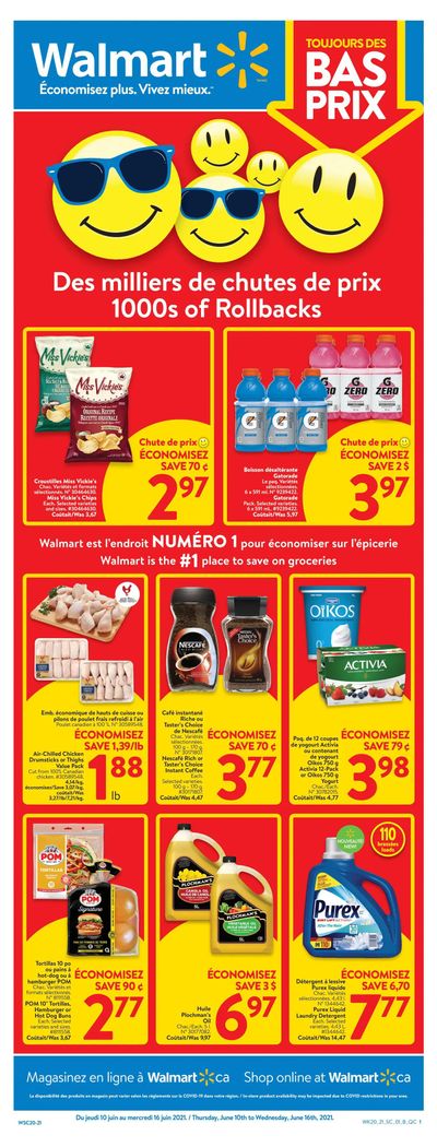 Walmart (QC) Flyer June 10 to 16