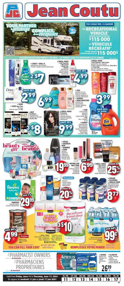 Jean Coutu (NB) Flyer June 11 to 17