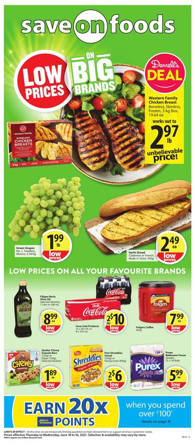 Save on Foods (AB) Flyer June 10 to 16