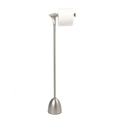 Umbra Stream Die-Cast Metal Toilet Paper Stand, Nickel $15.98 (Reg $27.97)