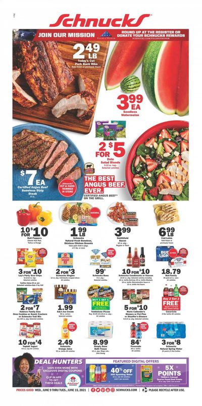 Schnucks (IA, IL, IN, MO) Weekly Ad Flyer June 9 to June 15