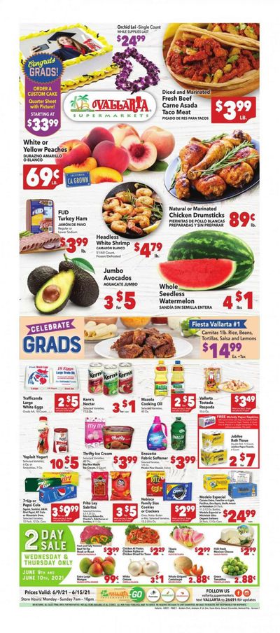 Vallarta (CA) Weekly Ad Flyer June 9 to June 15