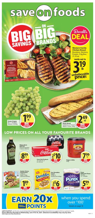 Save on Foods (BC) Flyer June 10 to 16