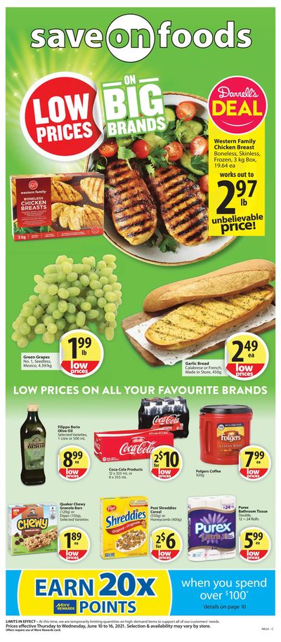 Save on Foods (SK) Flyer June 10 to 16