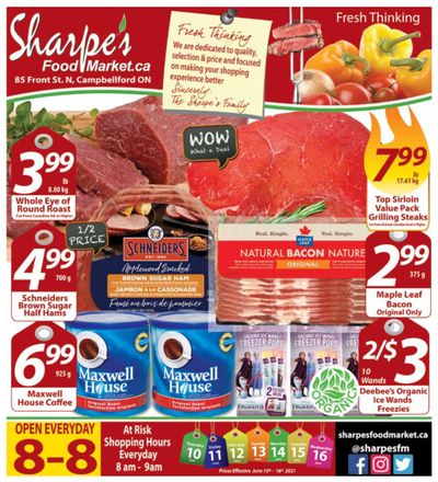Sharpe's Food Market Flyer June 10 to 16