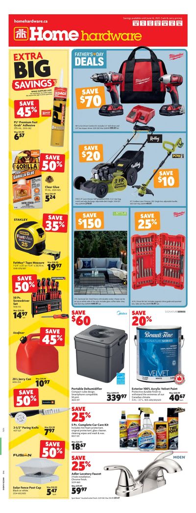 Home Hardware (ON) Flyer June 10 to 16