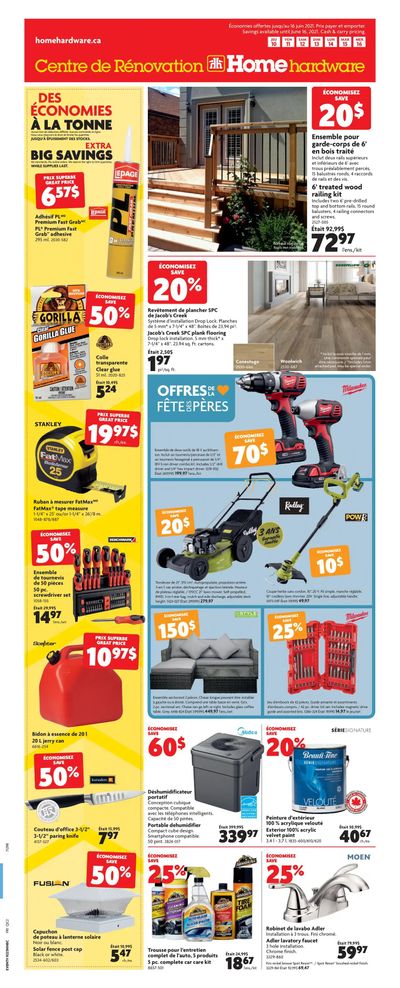 Home Hardware Building Centre (QC) Flyer June 10 to 16