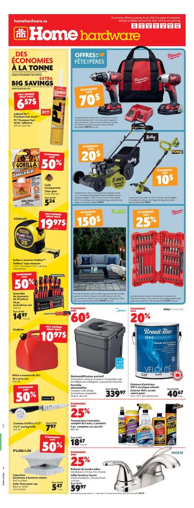 Home Hardware (QC) Flyer June 10 to 16