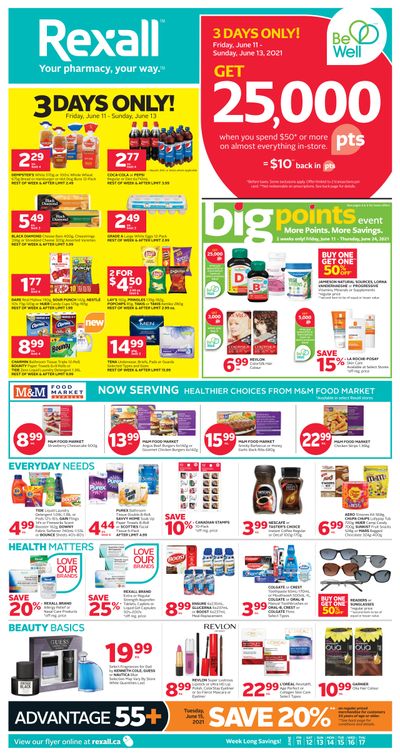 Rexall (West) Flyer June 11 to 17