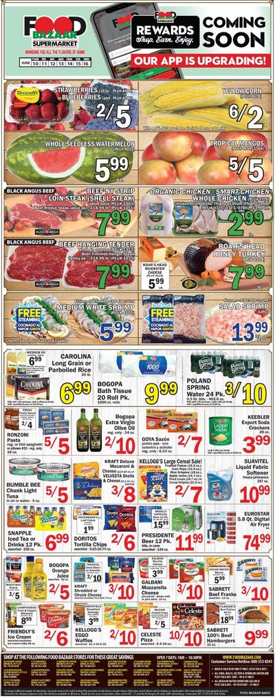 Food Bazaar (CT, NJ, NY) Weekly Ad Flyer June 10 to June 16