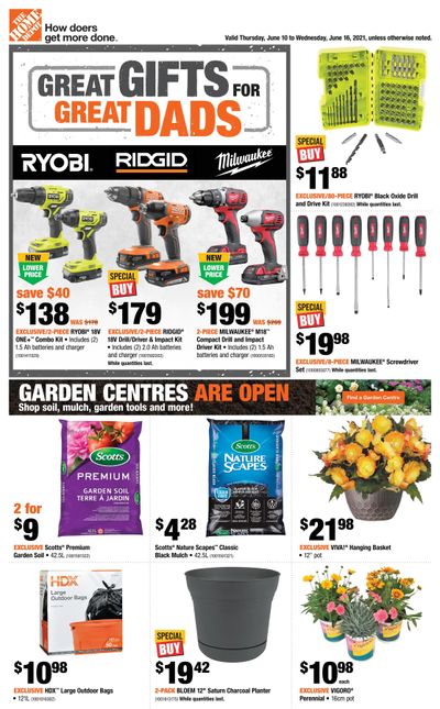 Home Depot (ON) Flyer June 10 to 16