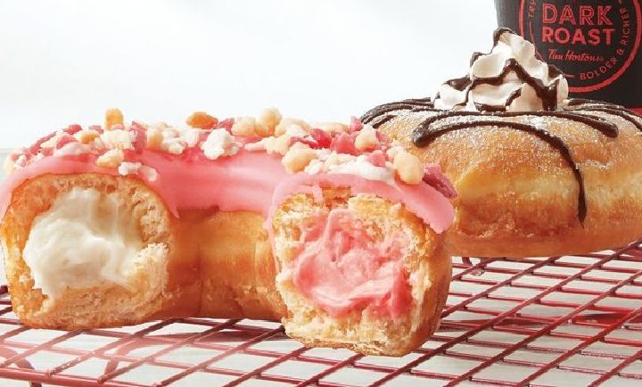 New Filled Ring Dream Donuts! at Tim Hortons