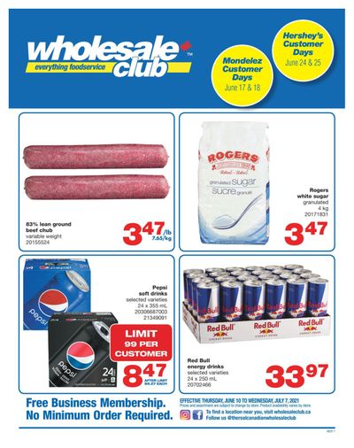 Wholesale Club (West) Flyer June 10 to July 7