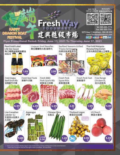 FreshWay Foodmart Flyer June 11 to 17