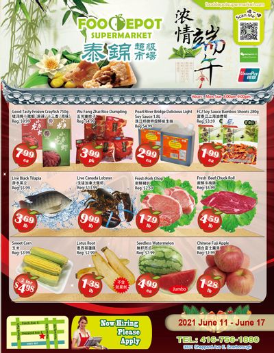 Food Depot Supermarket Flyer June 11 to 17