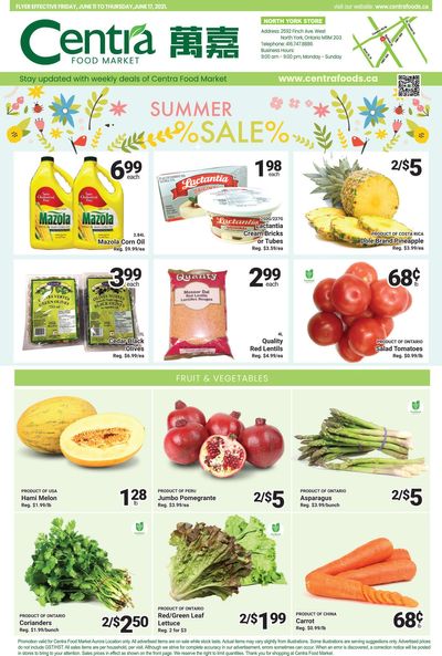 Centra Foods (North York) Flyer June 11 to 17