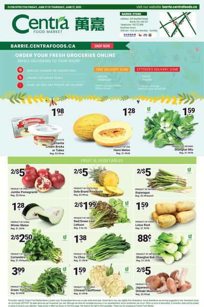 Centra Foods (Barrie) Flyer June 11 to 17