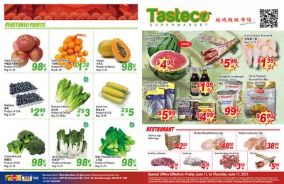 Tasteco Supermarket Flyer June 11 to 17