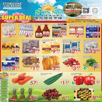 Sunny Foodmart (Etobicoke) Flyer June 11 to 17