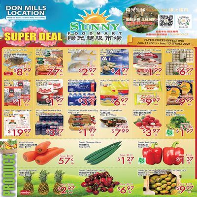 Sunny Foodmart (Don Mills) Flyer June 11 to 17