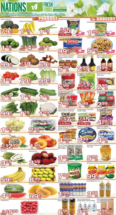 Nations Fresh Foods (Hamilton) Flyer June 11 to 17