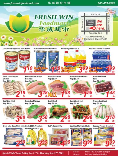 Fresh Win Foodmart Flyer June 11 to 17